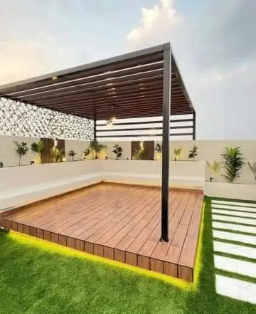 شركة تركيب المظلات والبرجولات وجلسات الحدائق بجدة ومكة